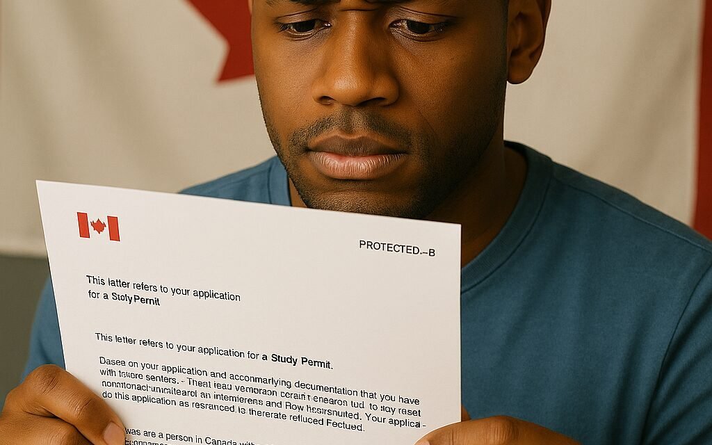Rétablissement de statut refusé : comment une demande tardive peut ruiner un projet d’études au Canada (cas fictif, 2025)