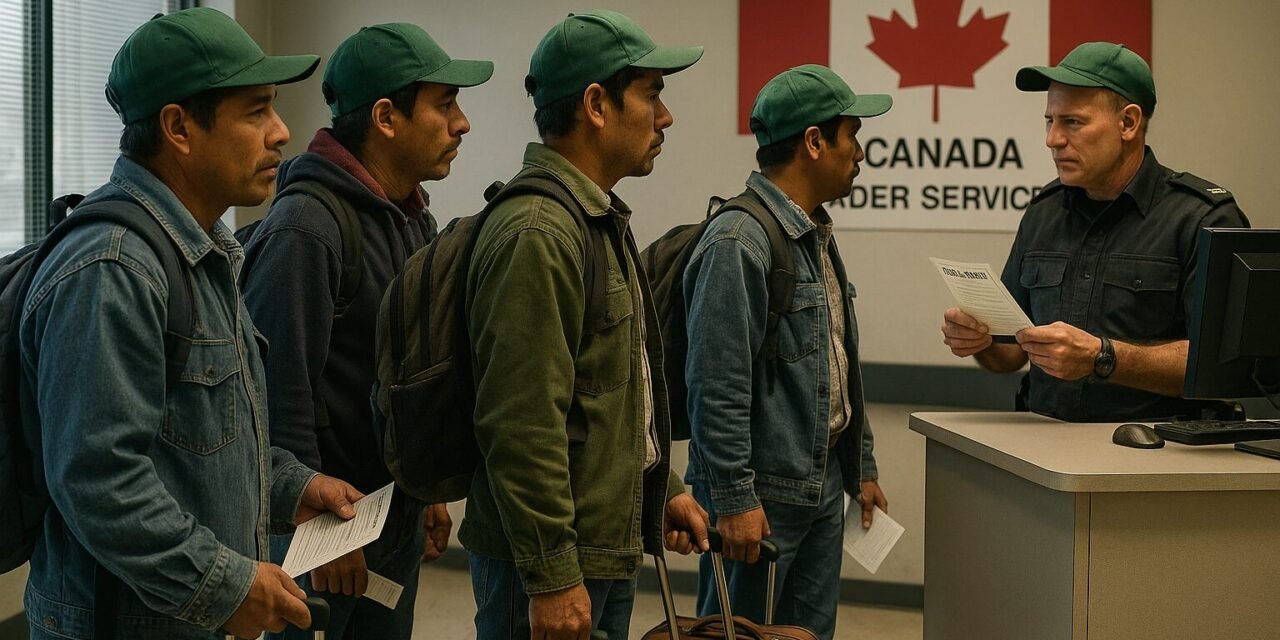 Travailleurs saisonniers agricoles et des usines de transformation : nouvelles règles sur les permis de travail aux points d’entrée (mise à jour IRCC – novembre 2025)