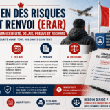 Infographie de l'examen des risques avant renvoi (ERAR)