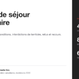 Couverture du guide « Permis de séjour temporaire » de Ladoual Immigration Canada Inc. : article 24 de la LIPR : conditions, interdictions de territoire, refus et recours.