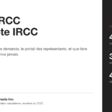 Bandeau du guide sur le portail IRCC et le compte IRCC, indiquant 4 comptes pour les demandeurs, 3 comptes pour les representants et 4 decisions de la Cour federale
