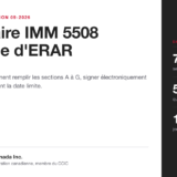 Guide pratique du formulaire IMM 5508, demande d'examen des risques avant renvoi, version 09-2026, par Ladoual Immigration Canada Inc.